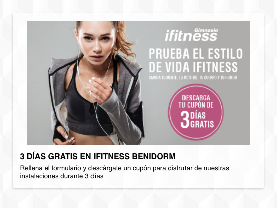 Ejemplo de un cupón descuento para el Día de la Madre