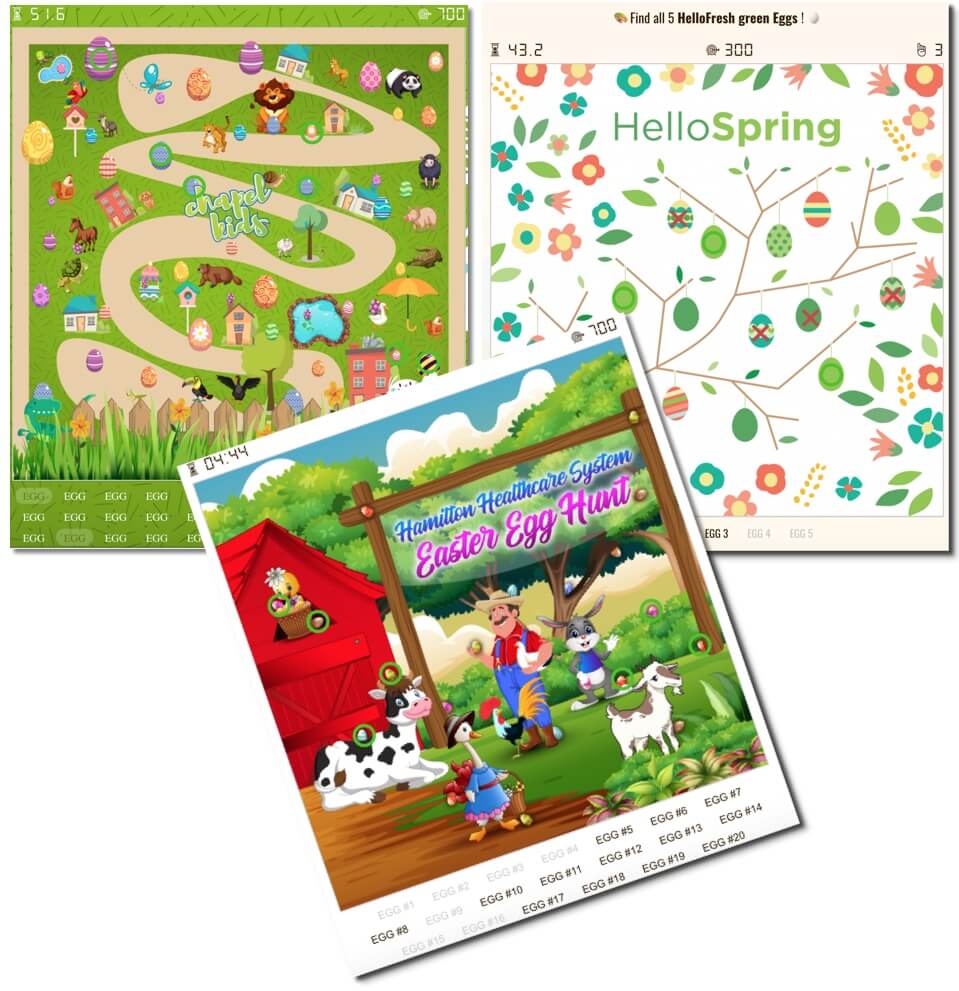 online easter egg hunts