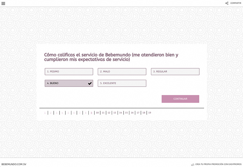 ejemplo de encuesta para la vuelta al cole