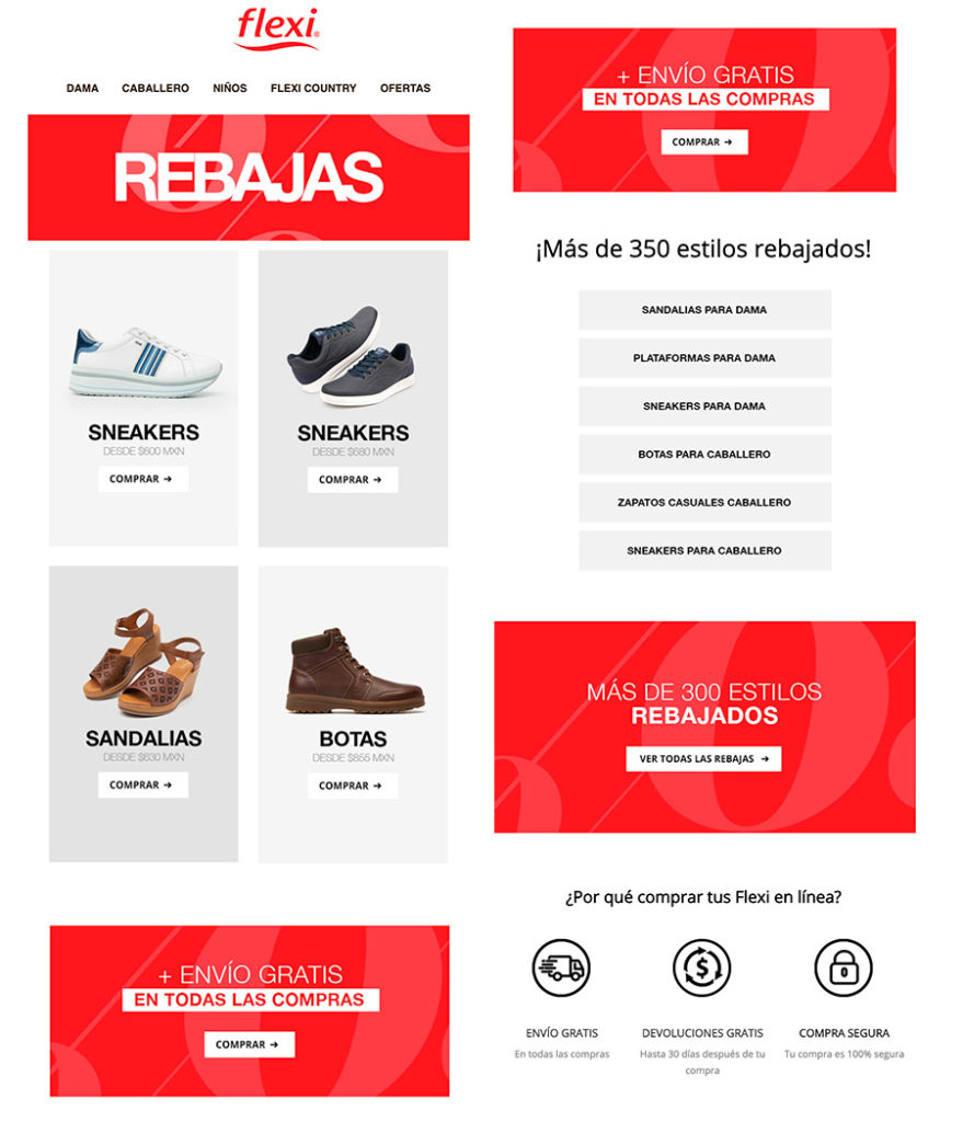 ejemplo de email enviado a leads generados