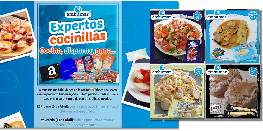 ejemplo de concurso de recetas con imágenes personalizadas