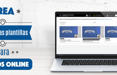 plantillas en la creación de promociones