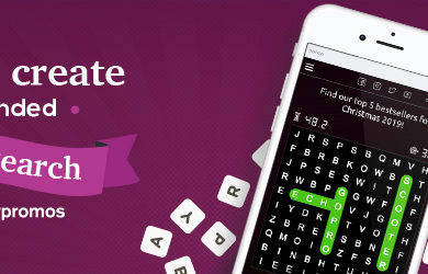 How to create a branded Wordsearch?||||How to create a branded Wordsearch|||online wordsearch entry form|