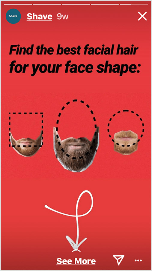 ejemplo de story con call to action