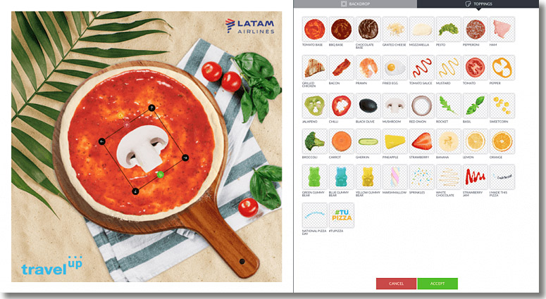 juego cocreación travelup