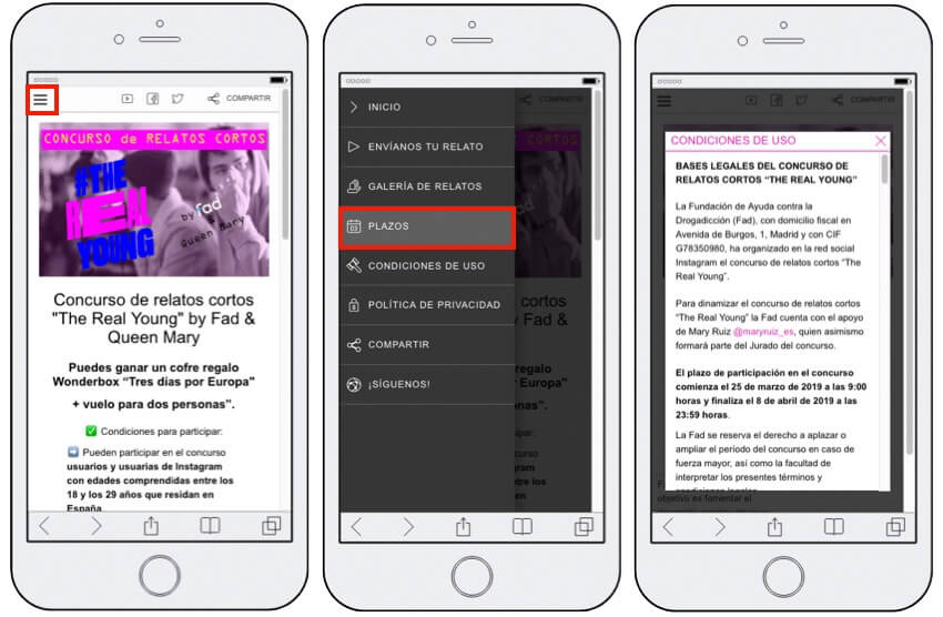 ejemplo de bases legales para organizar un concurso literario
