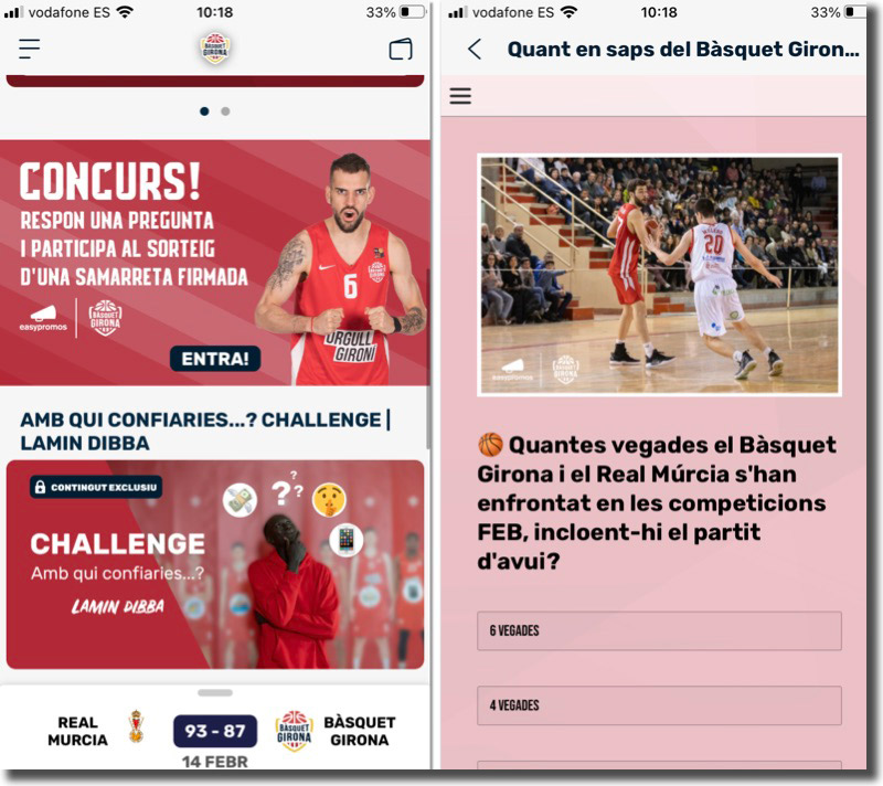 integrate Easypromos into mobile apps