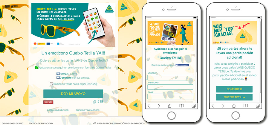 ejemplo de sorteo con registro de verano