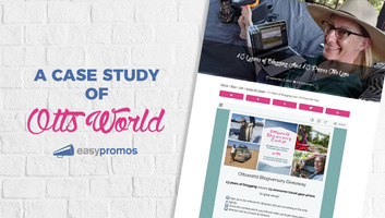 How a travel blogger used giveaways to celebrate and expand her mailing list