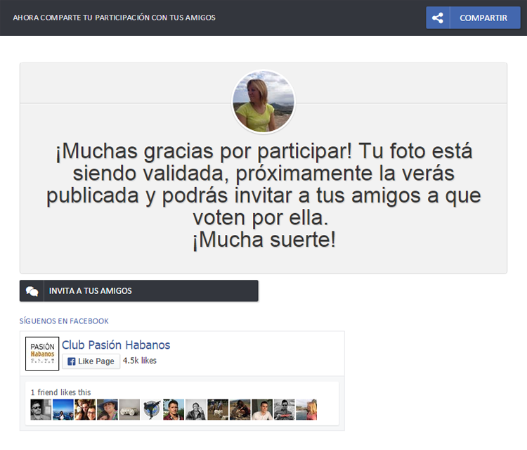 Concursos online con pre-moderación
