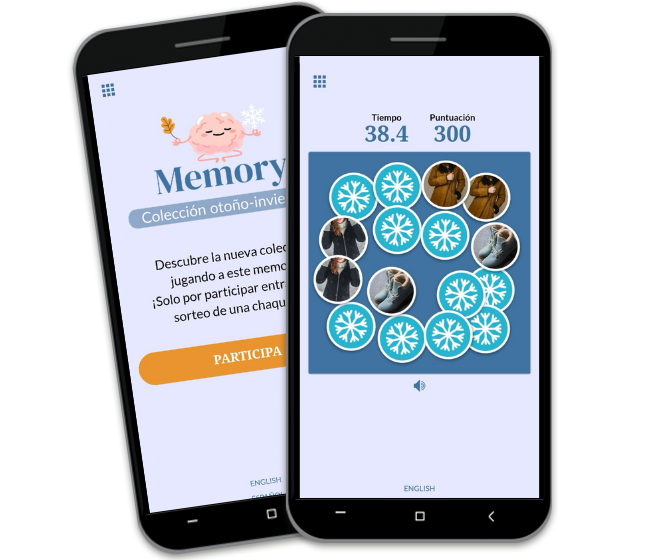 Memory de la colección de moda otoño - invierno