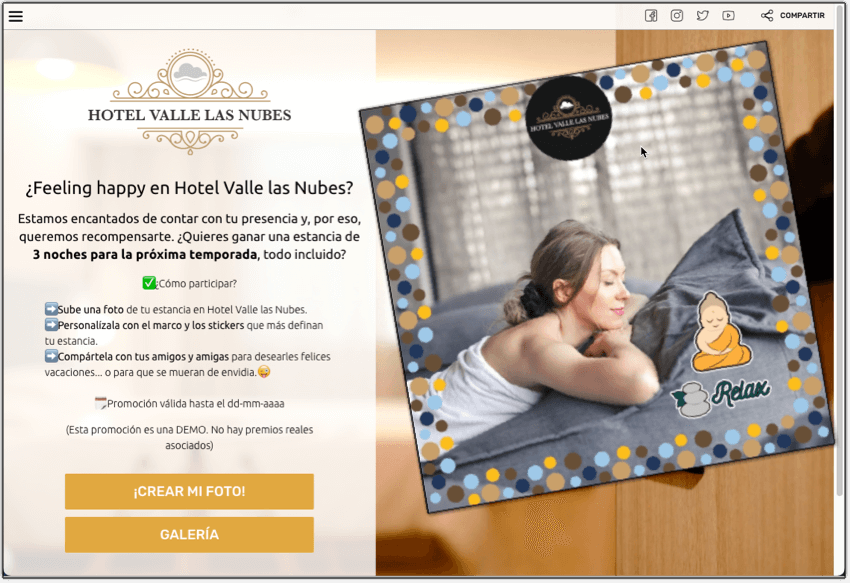 concurso fotos branding hotel