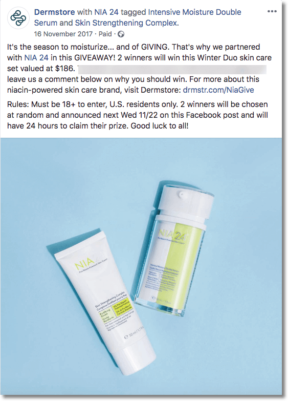 dermstore winter giveaway