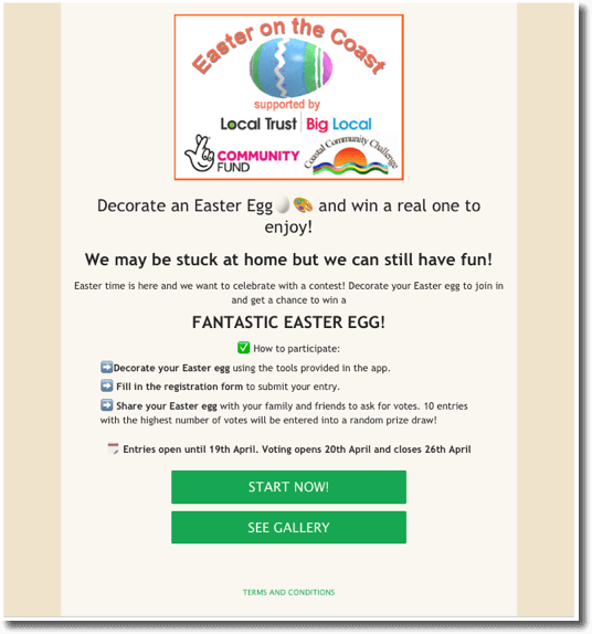 scenes app promotion example
