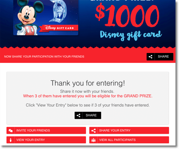 Recruiters thank you page