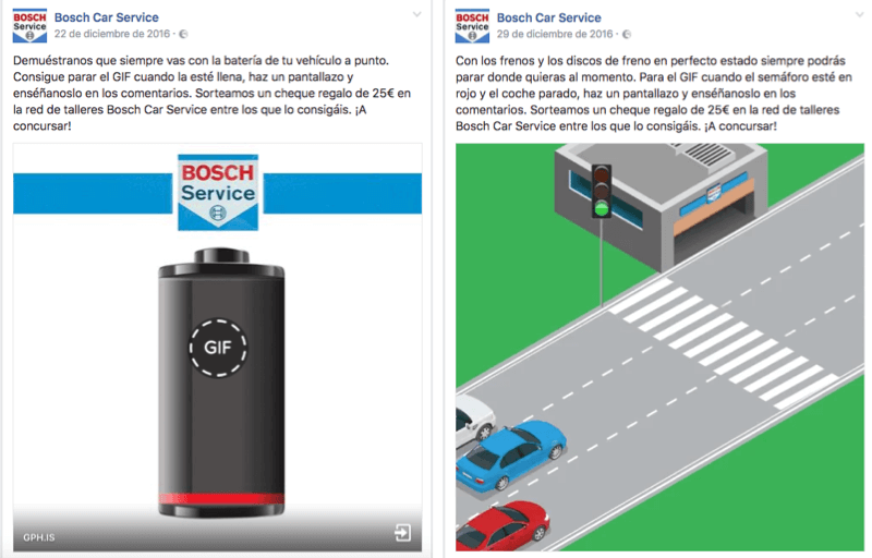 Ejemplo de cómo hacer un sorteo en Facebook 