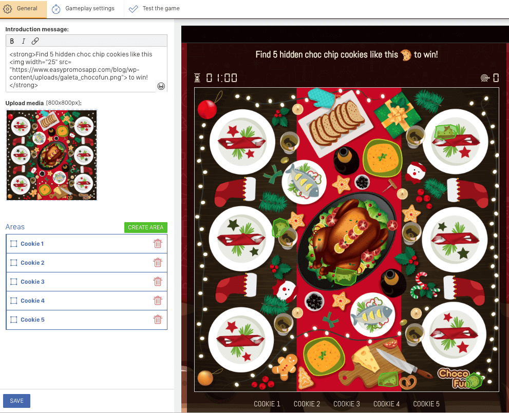 Branded Hidden Objects game platform