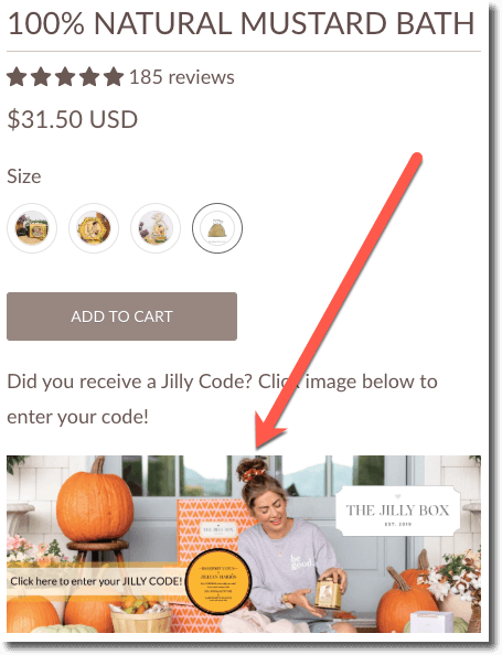 code validation promotion: barefoot venus banner