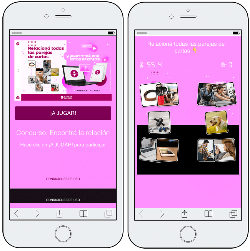 juego online relacionar parejas