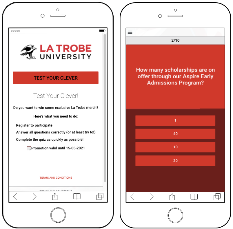 time dquiz from a university