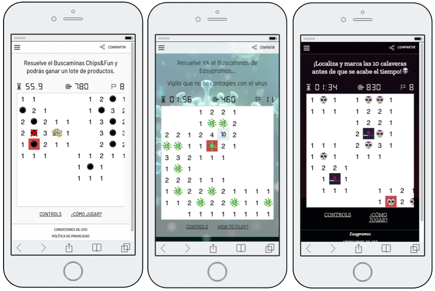 personalizar buscaminas con marca