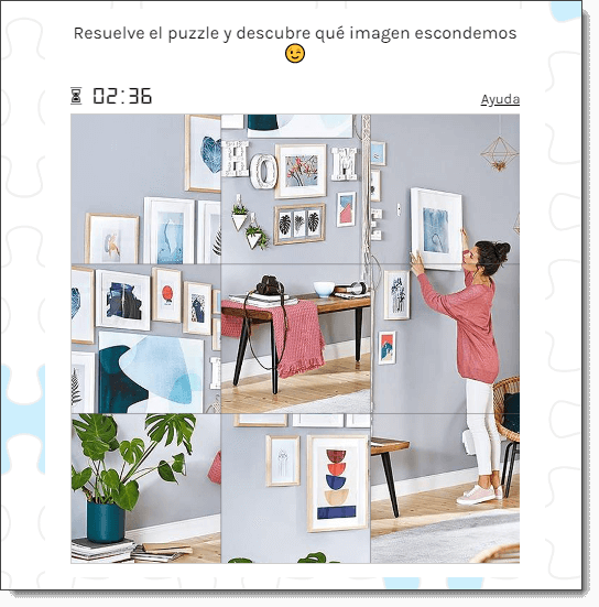 puzzle captar leads navidad