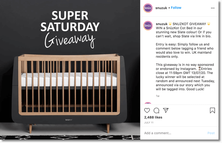 prizes for inbound marketing contests