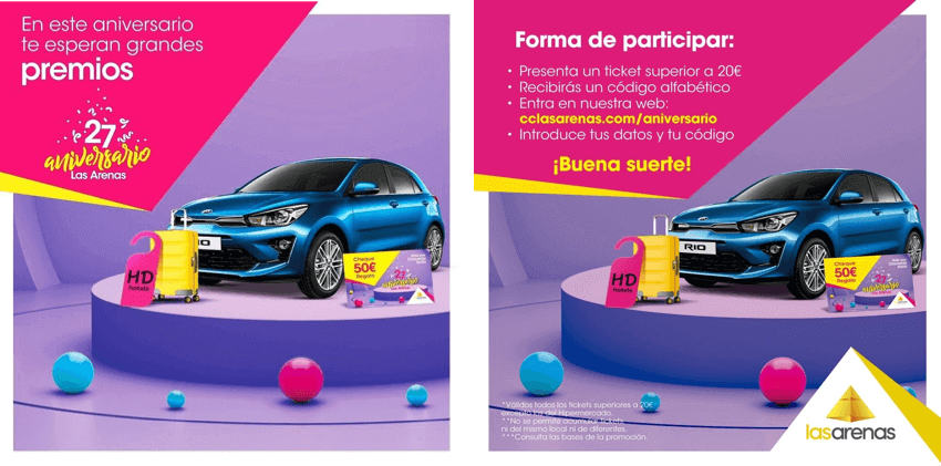 sorteo online centro comercial con validacion de codigos